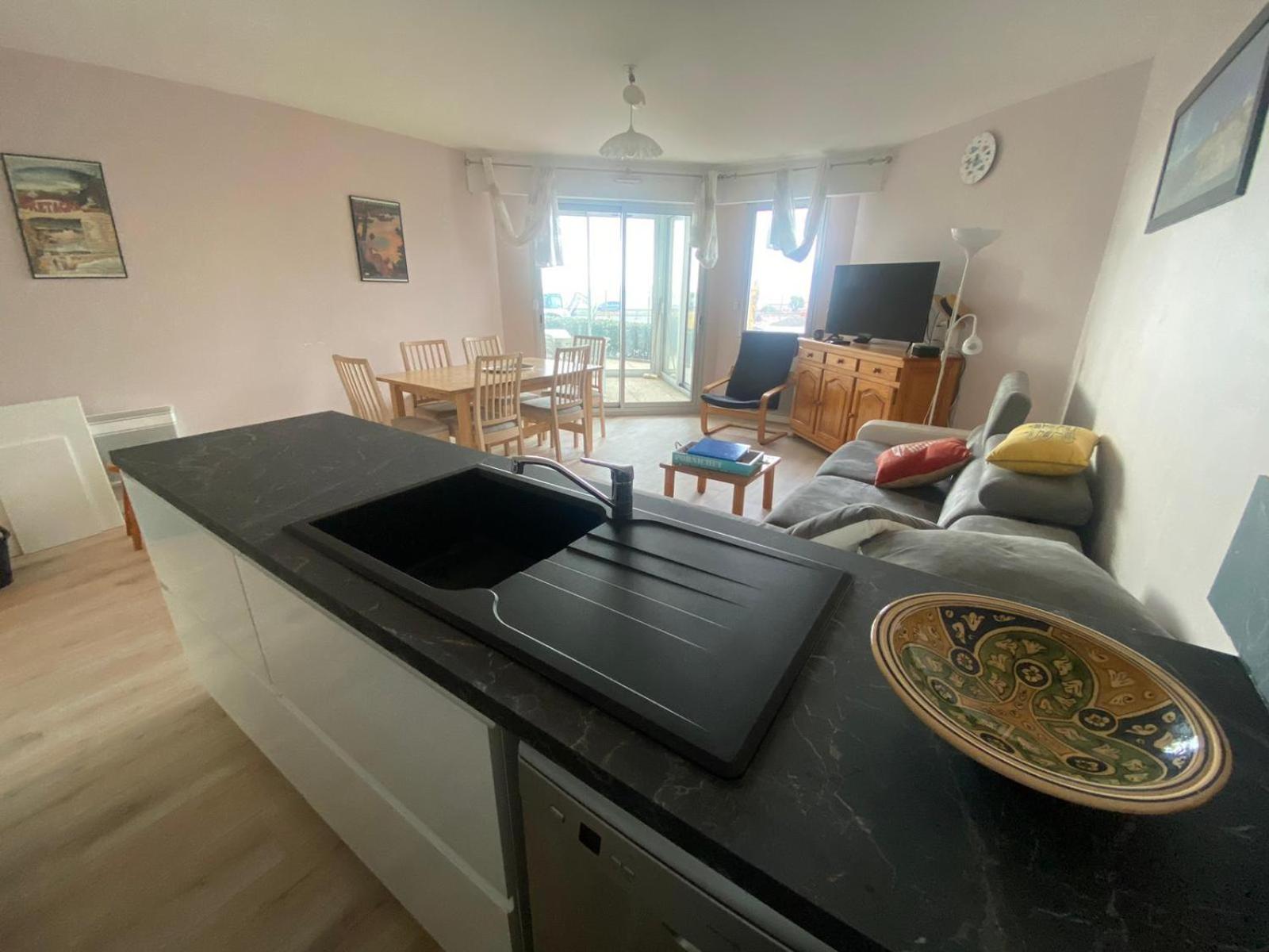 Appartement T3 - 4 Personnes - Face Ocean - Thalasso Pornichet Bagian luar foto