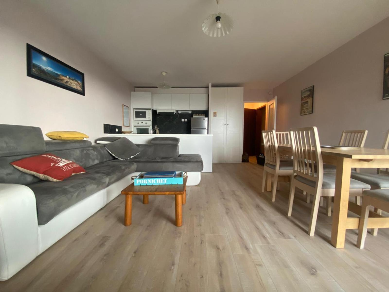 Appartement T3 - 4 Personnes - Face Ocean - Thalasso Pornichet Bagian luar foto